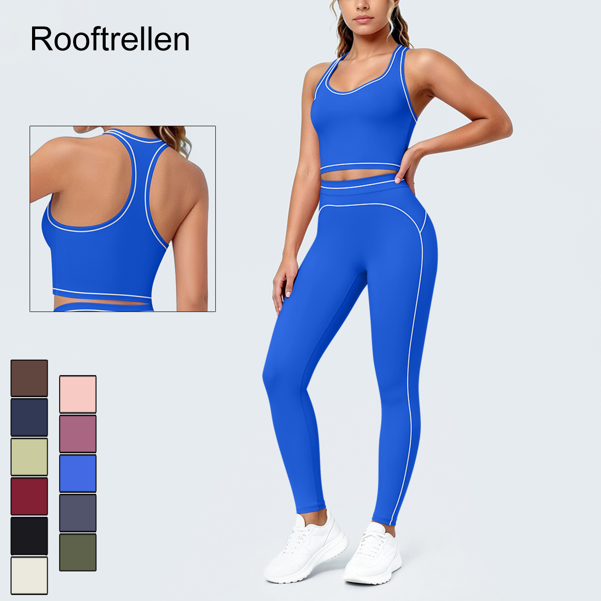 Sewing Vest - Женский летний спортивный комплект для йоги: