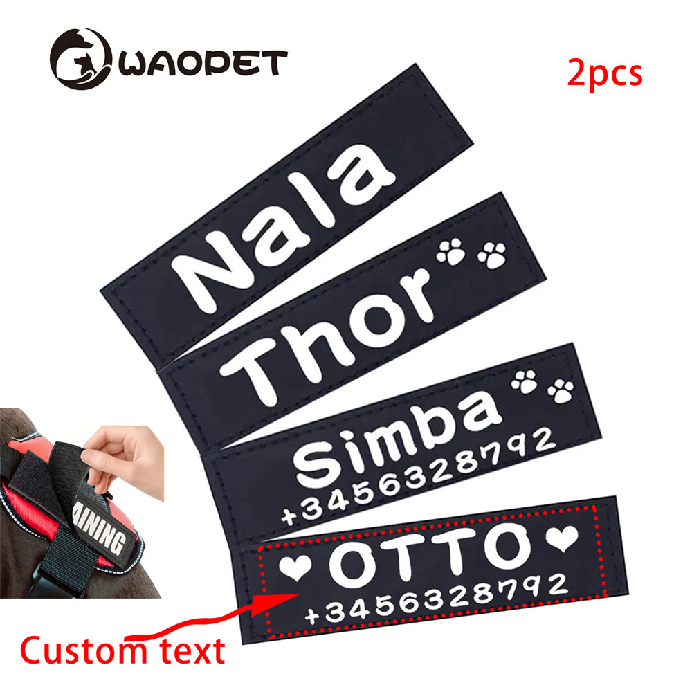 Sewing Label - Индивидуальные именные бирки для собак на