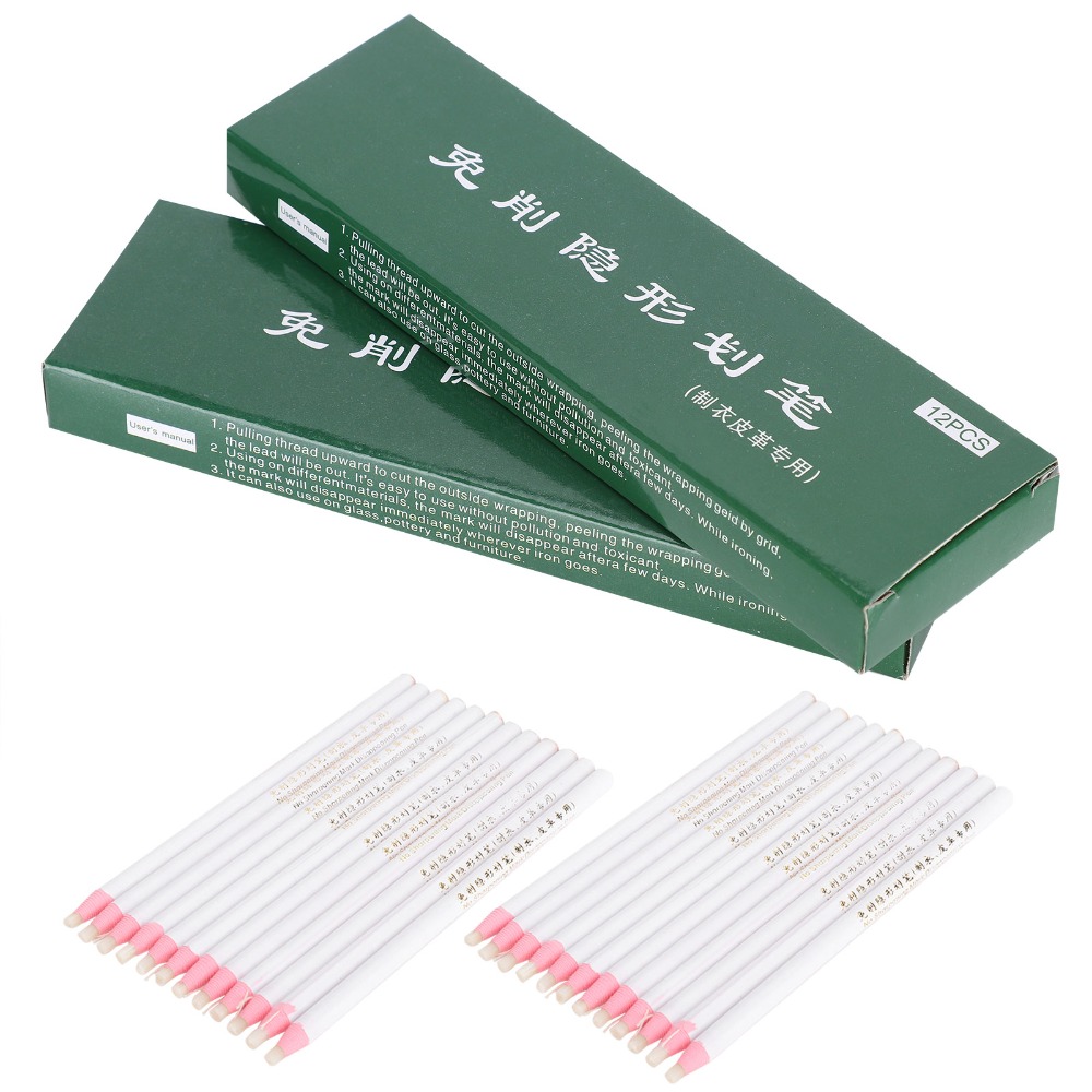 Tailor Chalk Marker - 24 шт. прочных маркеров-карандашей для шитья,