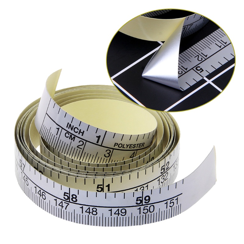 Sewing Label - Самоклеящаяся метрическая измерительная лента 151 см,
