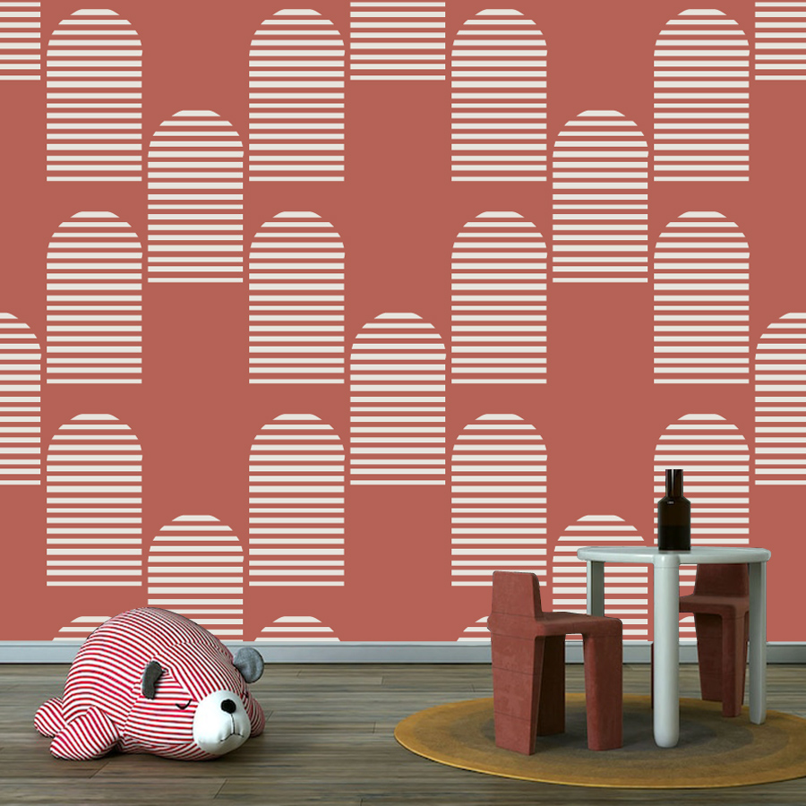 Century Textile & Sewing Supply - 20+ минималистичных фотообоев в стиле середины