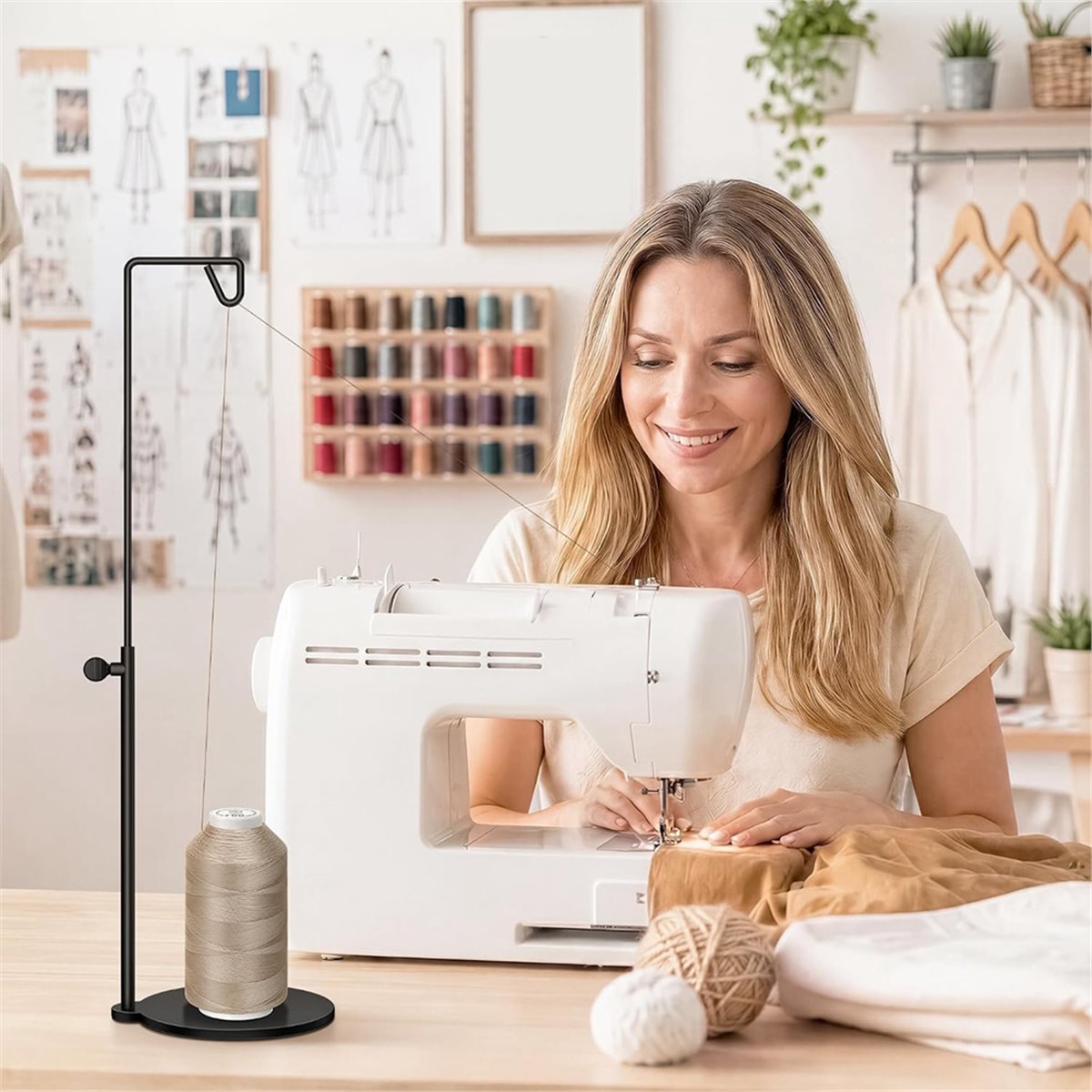 Регулируемая подставка для кон – обзор и цена Serger Thread Cone