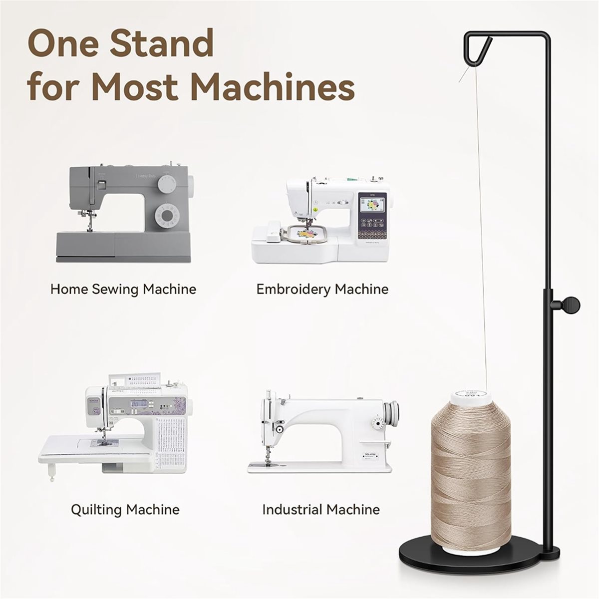 Регулируемая подставка для кон – обзор и цена Serger Thread Cone