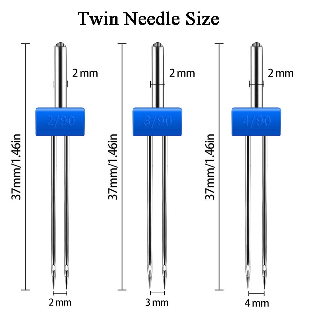 3 размера швейной машины, элас – обзор и цена Twin Needle Stretch