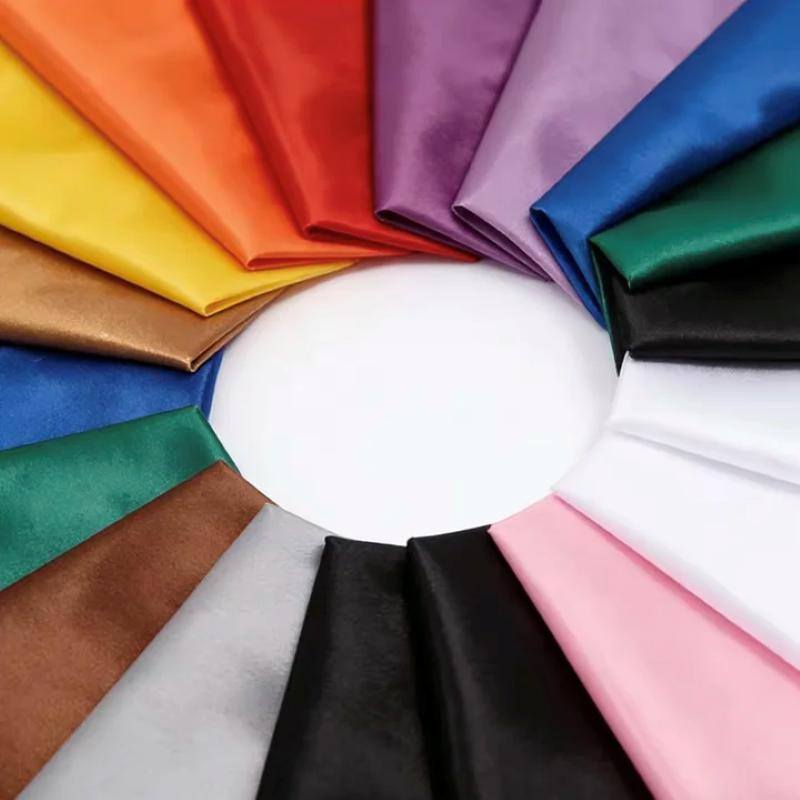Многоцветная мягкая атласная т – обзор и цена Textile And Sewing Materials