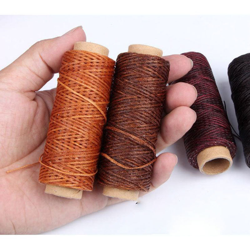 Вощеная кожаная нить-шнурок 30 – обзор и цена Sewing Thread Production