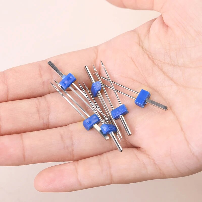Двойные иглы для швейных машин – обзор и цена Twin Needle Stretch