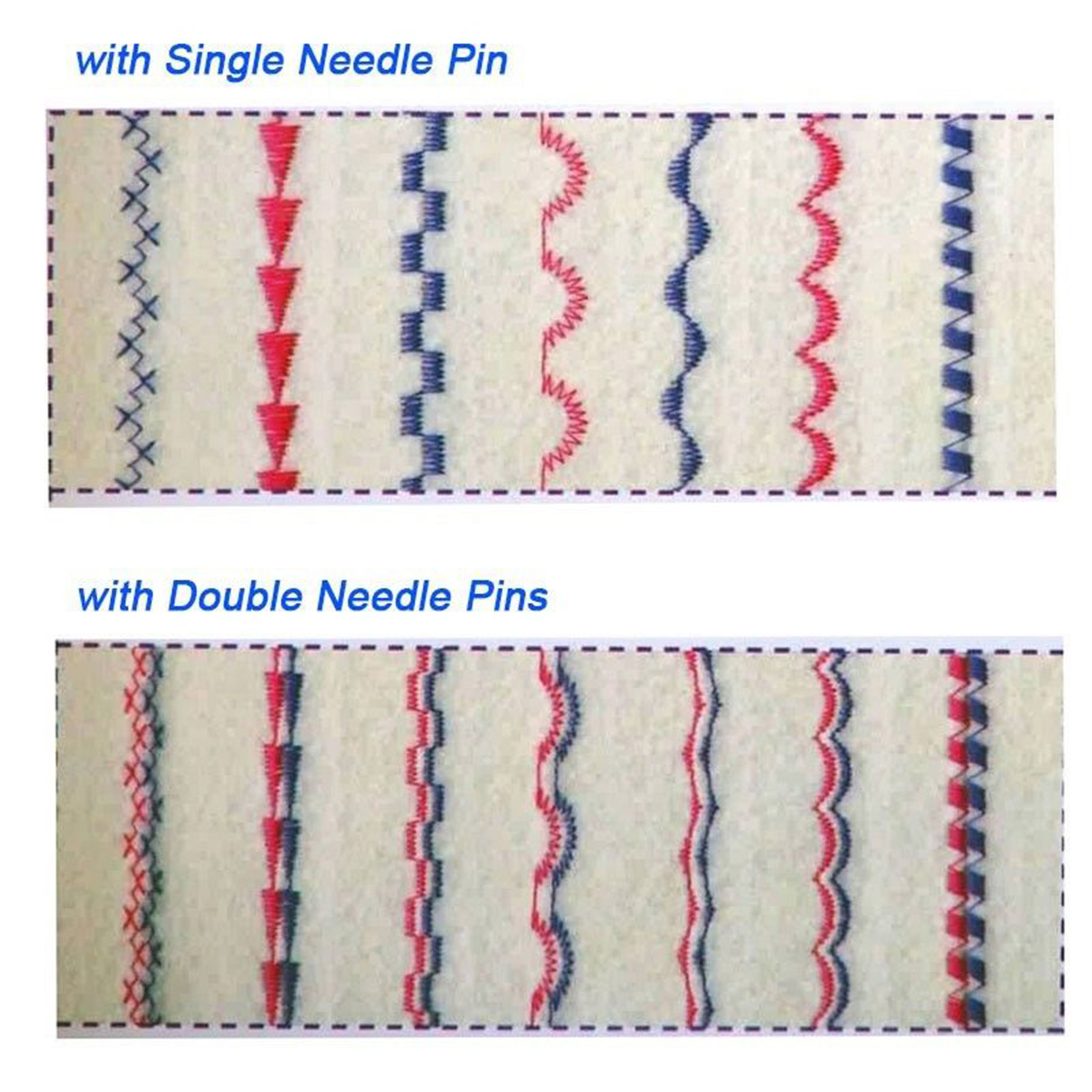 Набор из 3-х двойных игл для ш – обзор и цена Twin Needle Stretch