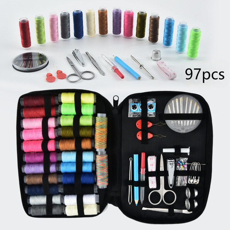 Набор для шитья из 97 предмето – обзор и цена Sewing Thread Production