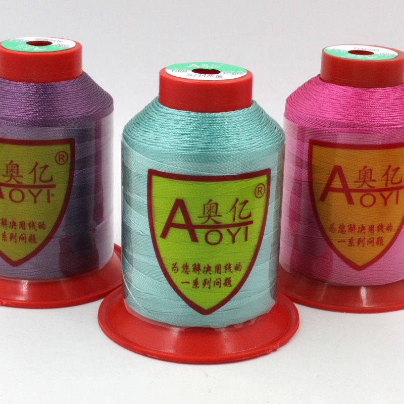 420D склеенная нить для швейно – обзор и цена Sewing Thread Production