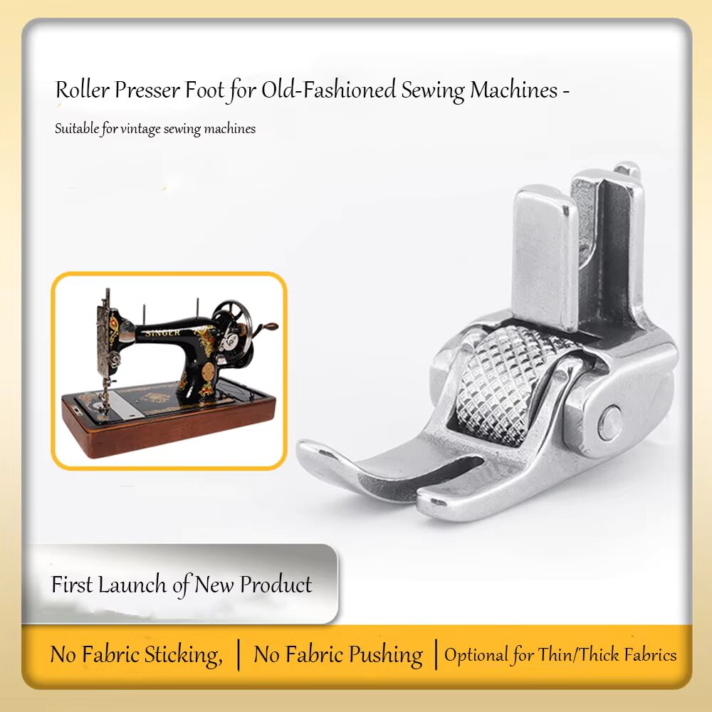 Цельностальная роликовая прижи – обзор и цена Sewing Machine Fabric