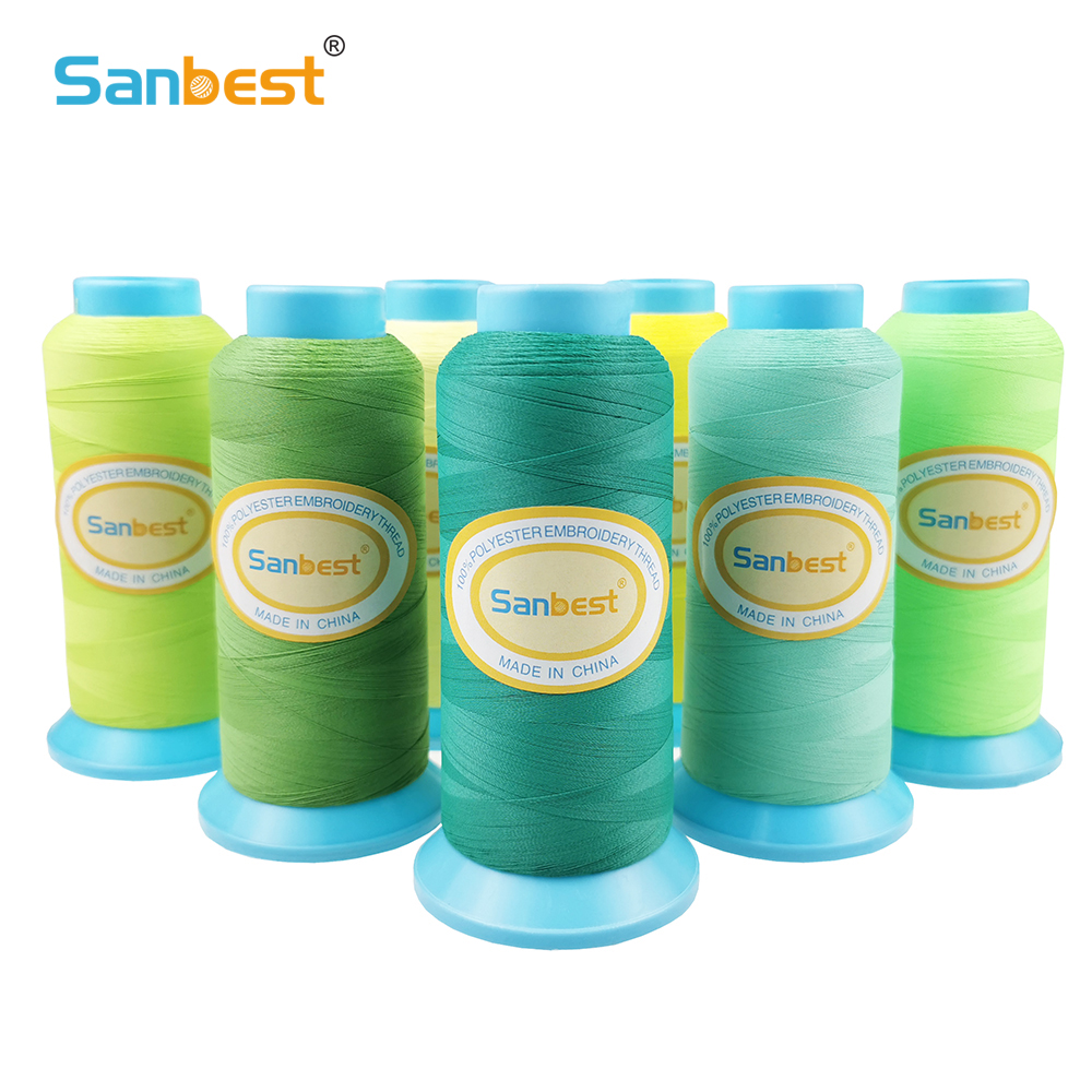 Матовая Вышивальная нить Sanbe – обзор и цена Serger Thread Cone